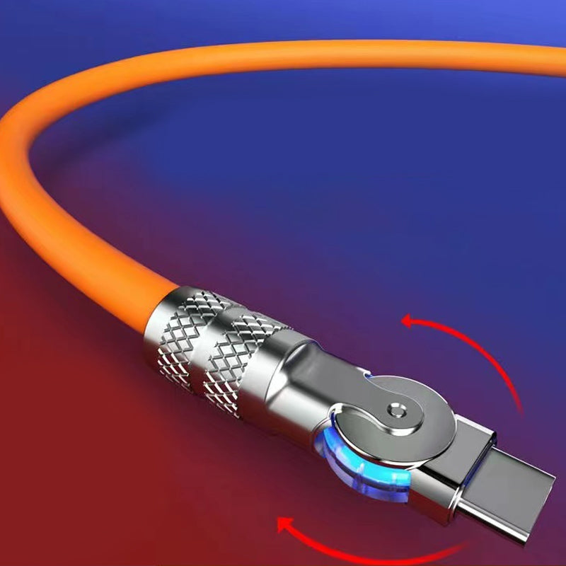 Ladekabel med roterende skive