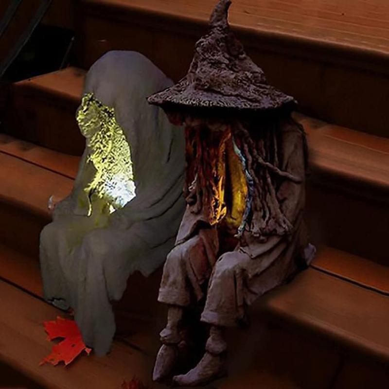 Witch Ghoul Solenergilampe