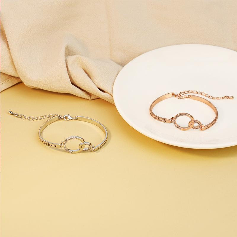 Venskab Charm Inspirational armbånd