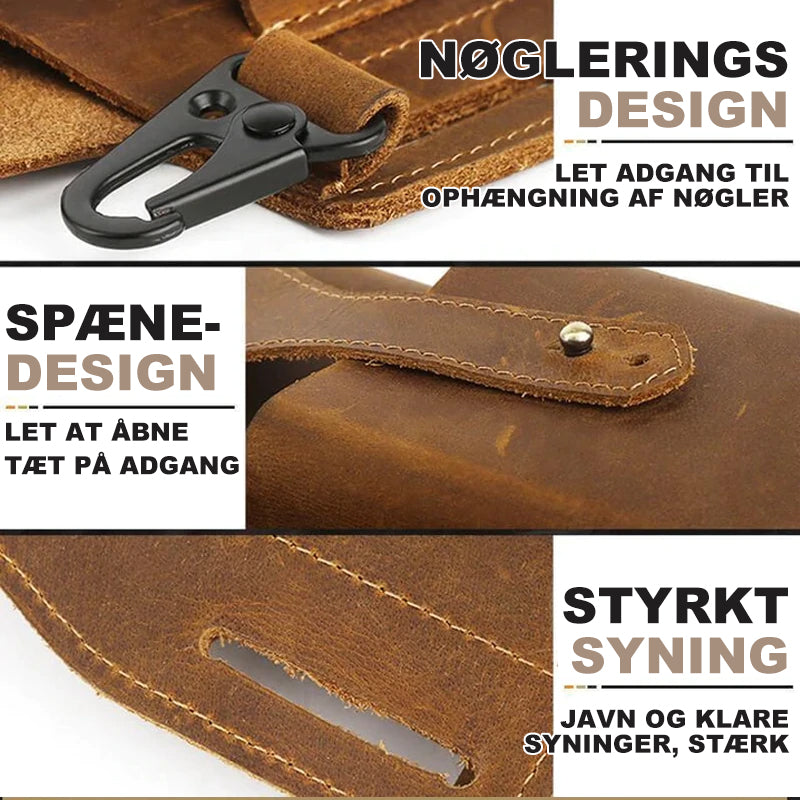 Retro bælte talje mænd taske