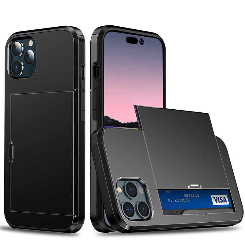 Telefoncover med indbygget tegnebog
