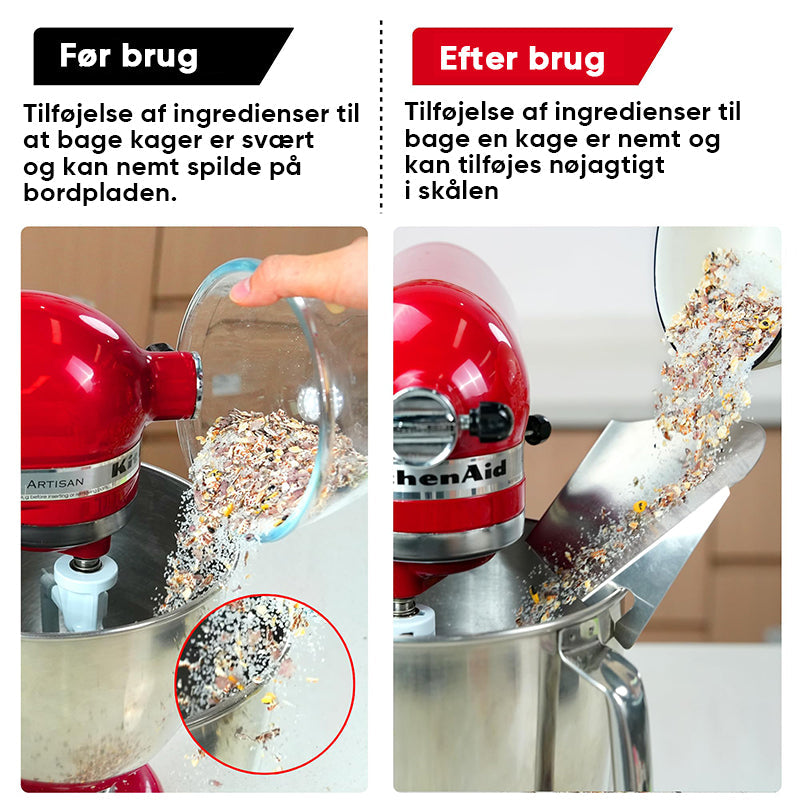 Hældeskærm i rustfrit stål