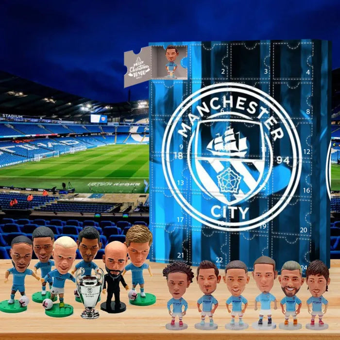 2024 Manchester City F.C. Julekalender - Den med de 24 små låger
