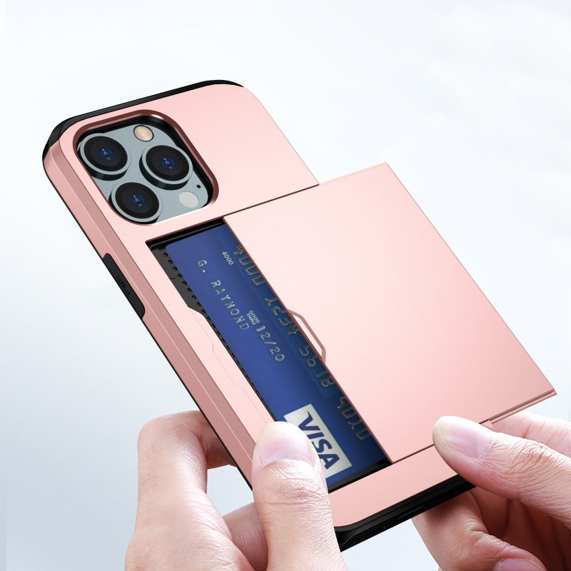 Telefoncover med indbygget tegnebog