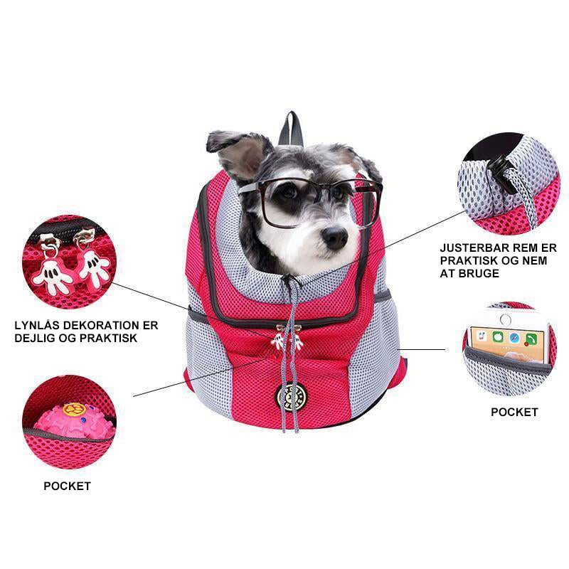 Rygsæk til hunde