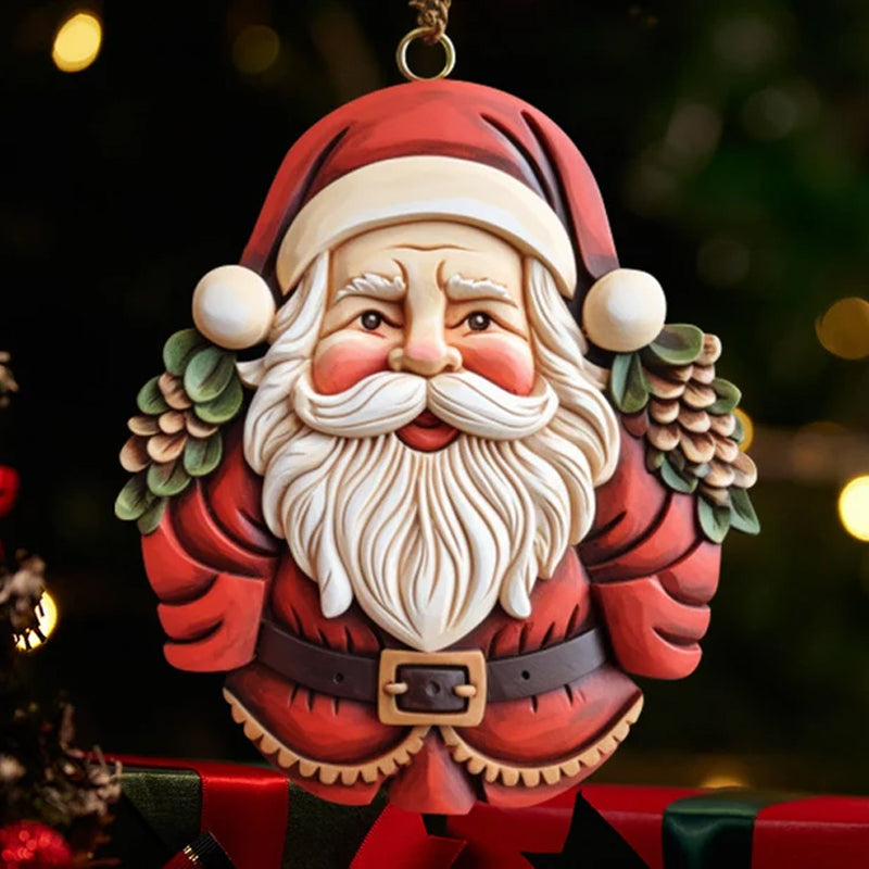 Julemandspynt i harpiks