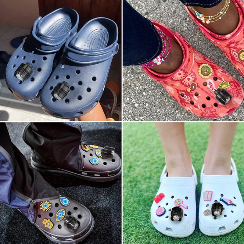 Genopladeligt lys til Crocs