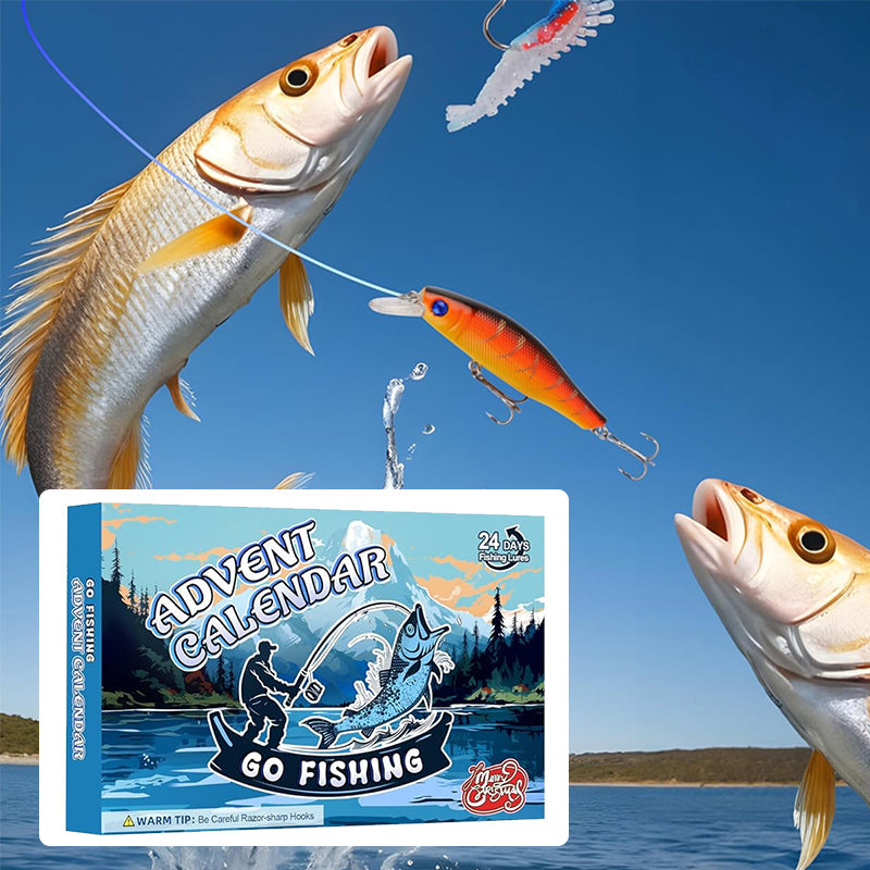 24 Days julekalender med fiskegrej
