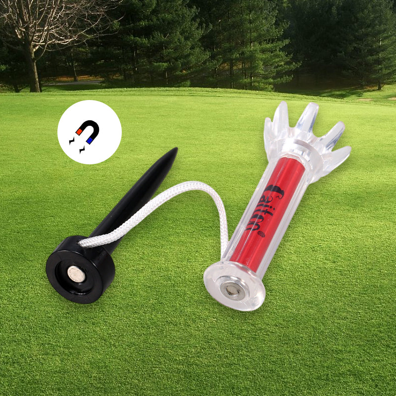 Magnetiske golf tees