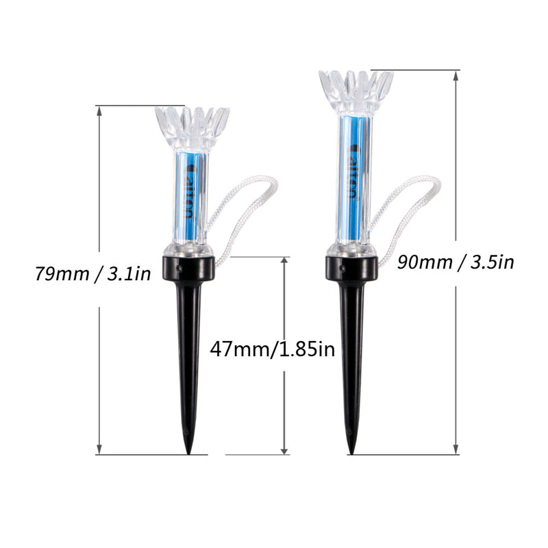 Magnetiske golf tees