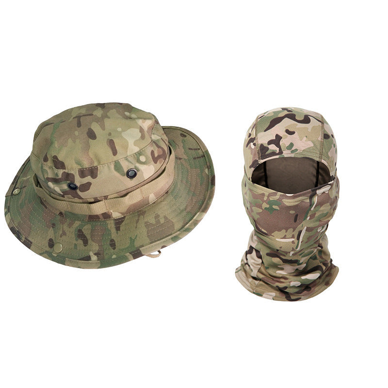 Multifunktionel camouflerende udendørshat