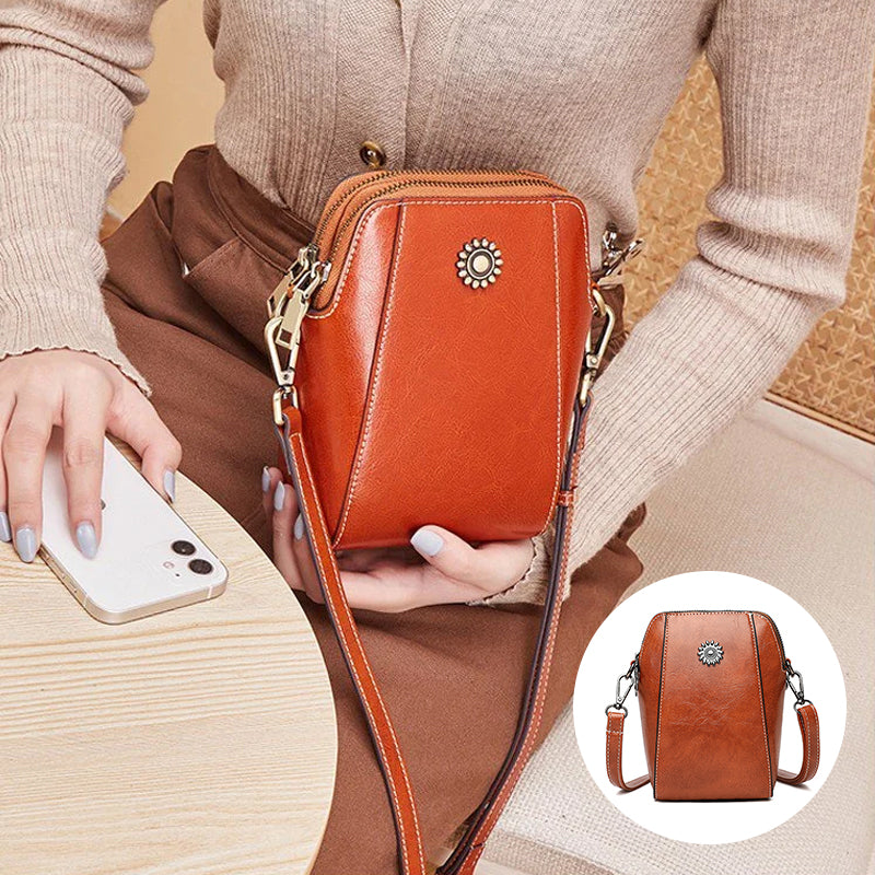 Mini Crossbody taske i blødt kunstlæder