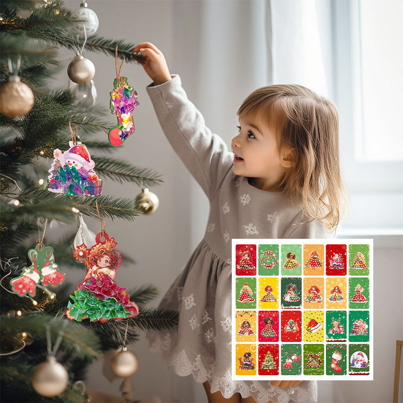 24stk. Gør-det-selv-Juletræspynt