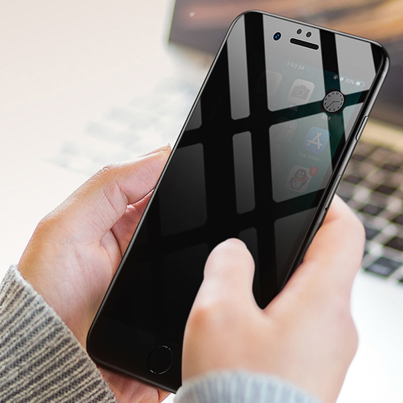 iPhone hærdet glas skærmbeskytter med privatlivsfunktion