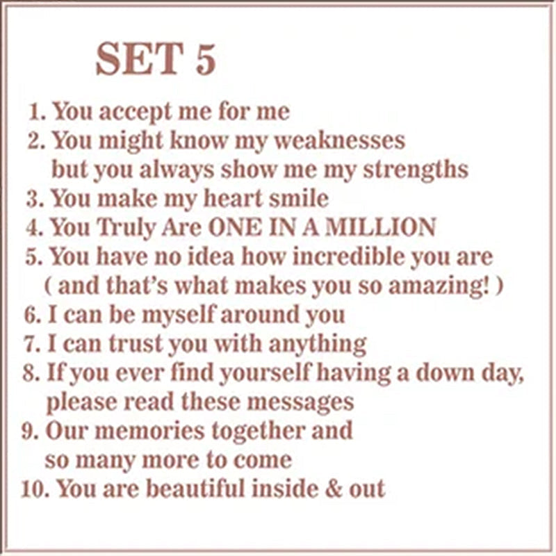 "Reasons Why You Are My Friend" Venskabsgave