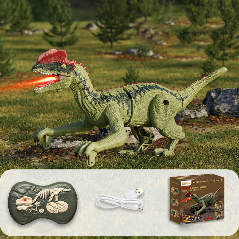 Fjernbetjent legetøjsdinosaur
