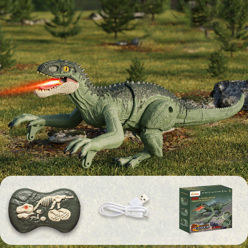 Fjernbetjent legetøjsdinosaur
