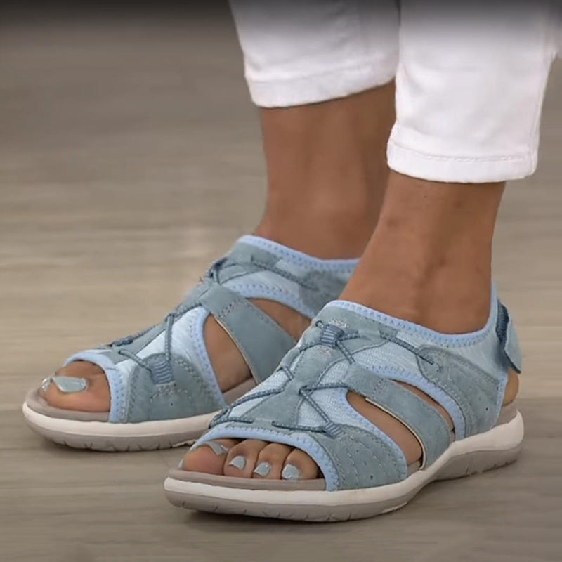 Støttende og justerbare bløde damesandaler