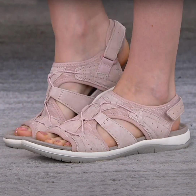 Støttende og justerbare bløde damesandaler