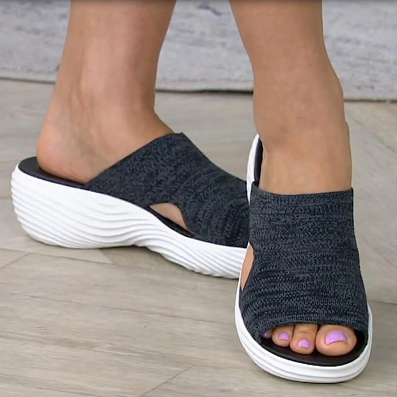 Bløde og komfortable mesh-sandaler til kvinder