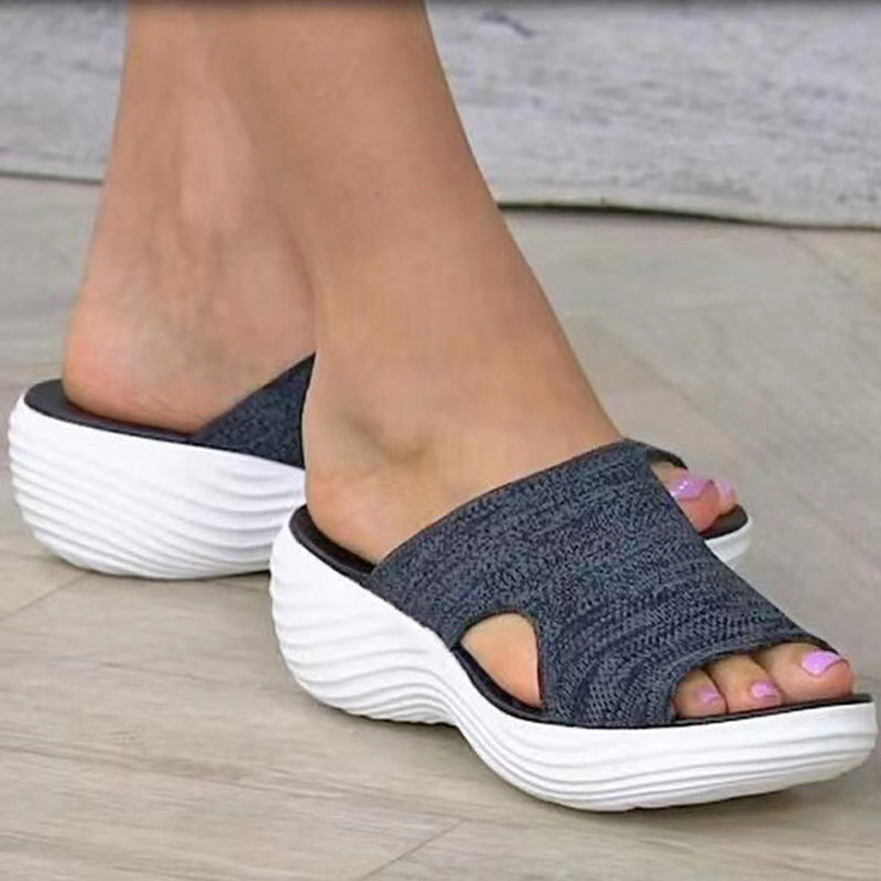 Bløde og komfortable mesh-sandaler til kvinder