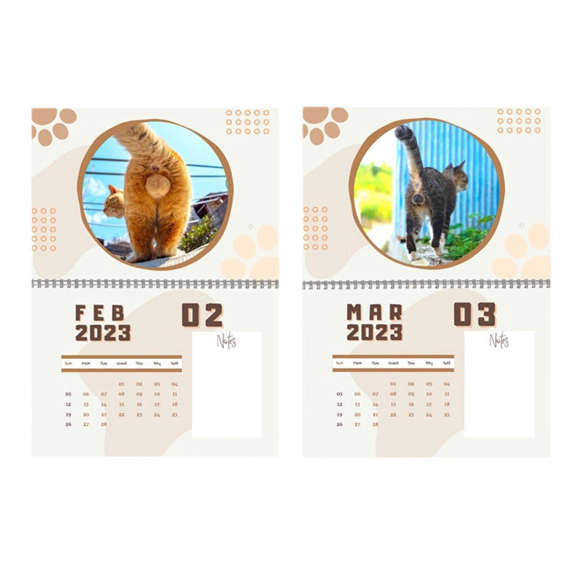 2023 Cats Buttholes Calendar