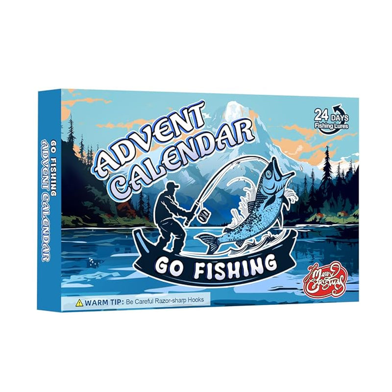 24 Days julekalender med fiskegrej