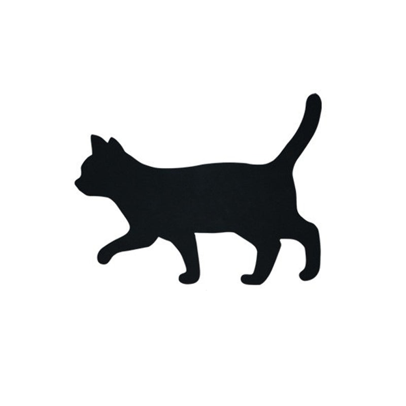Kattesilhuets Natlampe