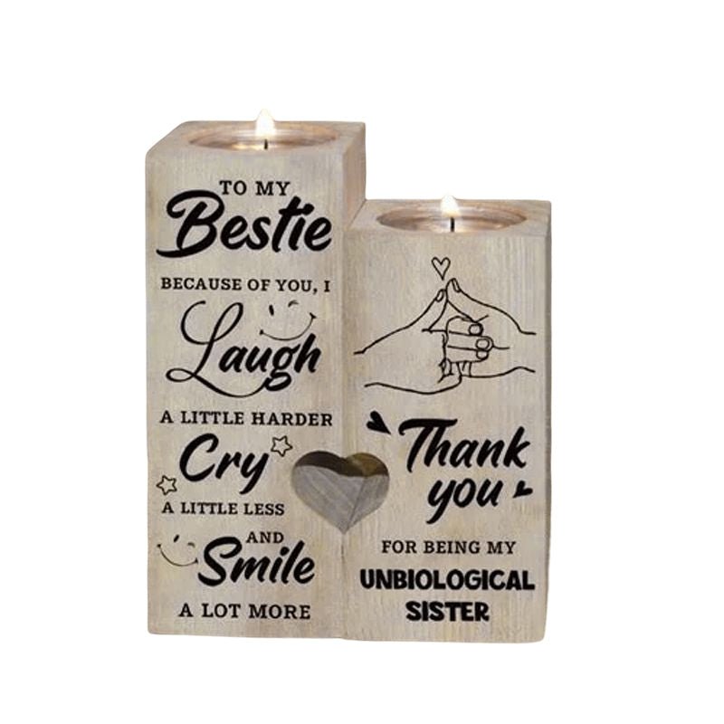 "Smil noget mere" lysestage