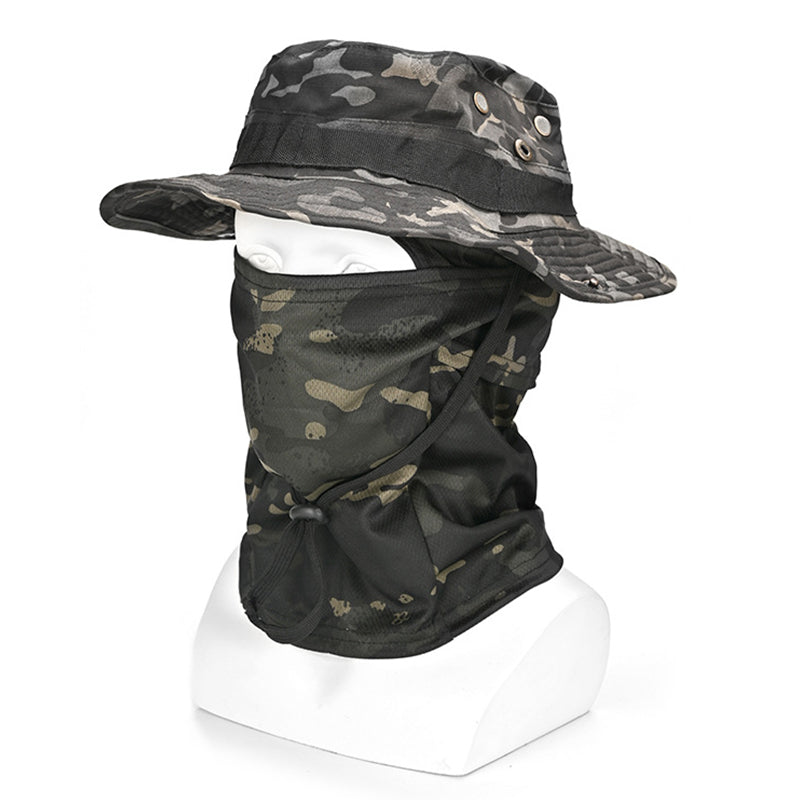 Multifunktionel camouflerende udendørshat