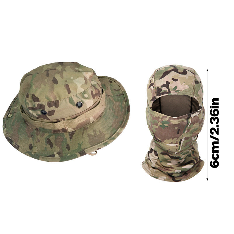 Multifunktionel camouflerende udendørshat