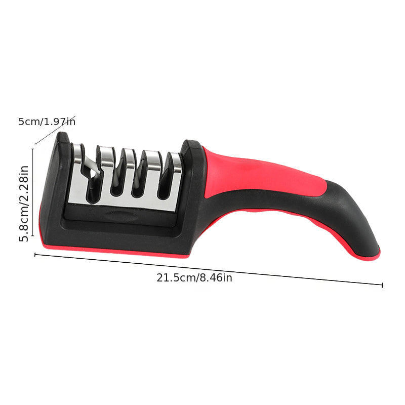 Professionel 4-rillet knivsliber
