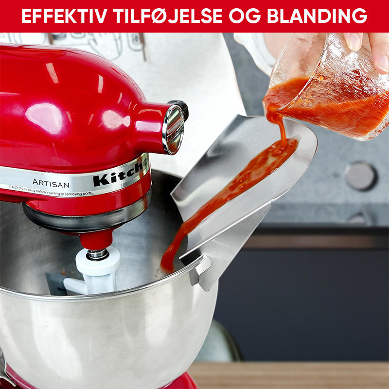 Hældeskærm i rustfrit stål