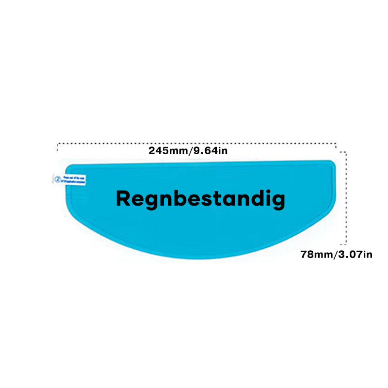 Anti-dug og regntæt visirbelægning