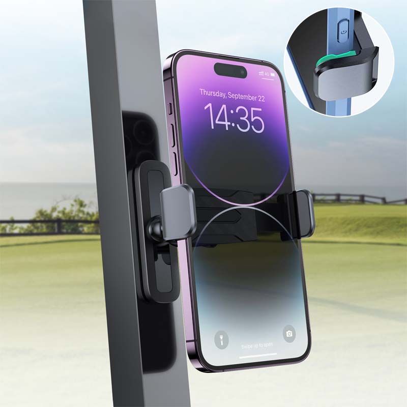 Magnetisk telefonbeslag med 360 graders rotation