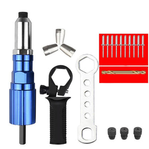 Adapter til boremaskine til nittepistol