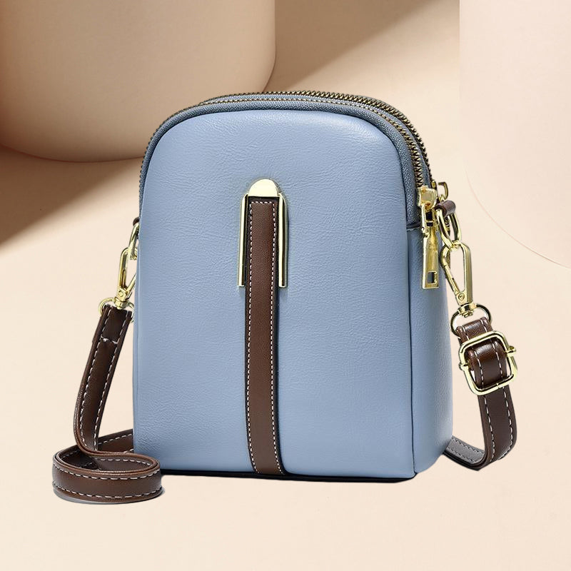 Letvægts Crossbody miniskuldertaske til telefon