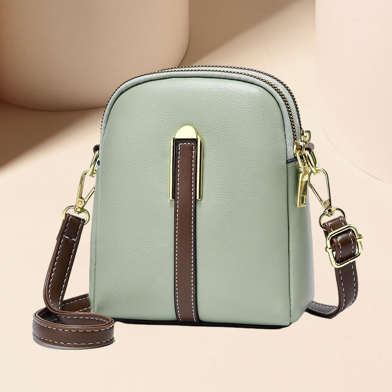 Letvægts Crossbody miniskuldertaske til telefon