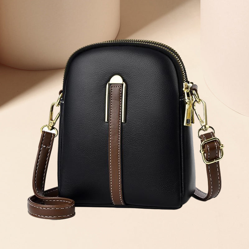 Letvægts Crossbody miniskuldertaske til telefon