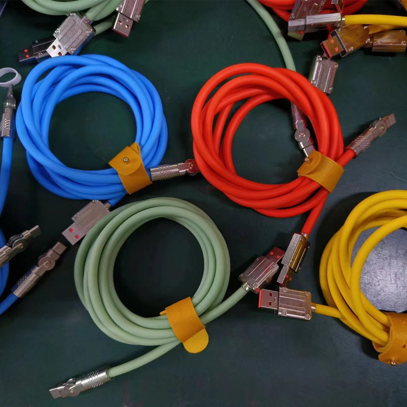 Ladekabel med roterende skive