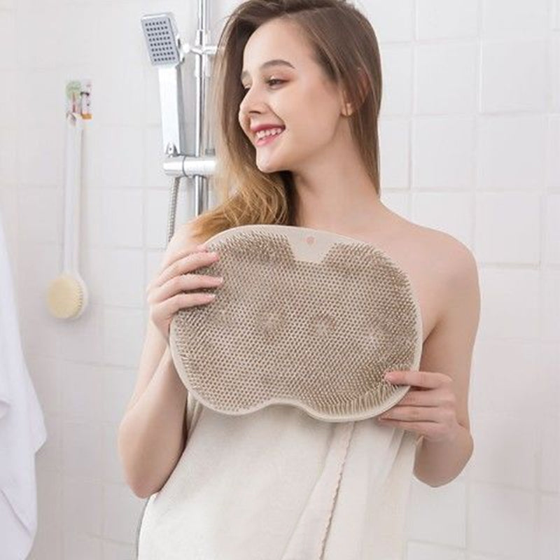 Massagemåtte, Fod- og rygskraber til brusebadet
