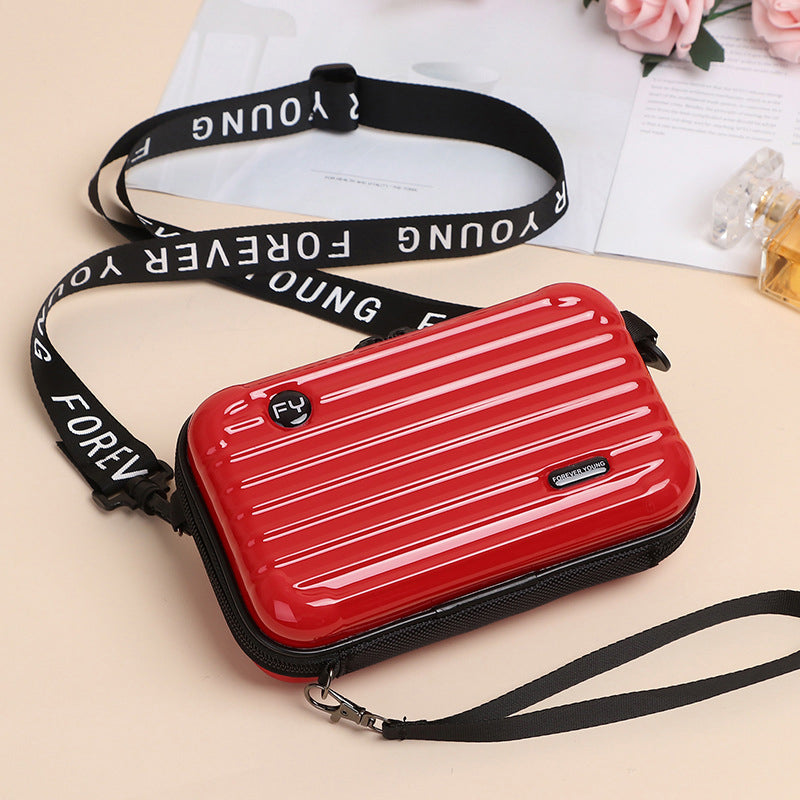 Minikuffert crossbody-taske