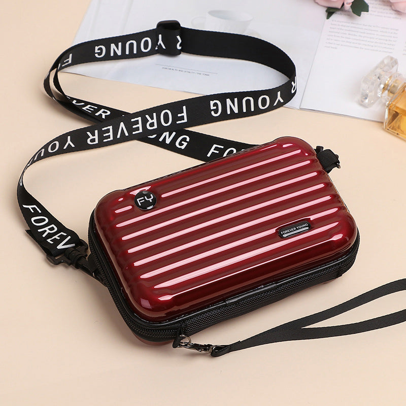 Minikuffert crossbody-taske