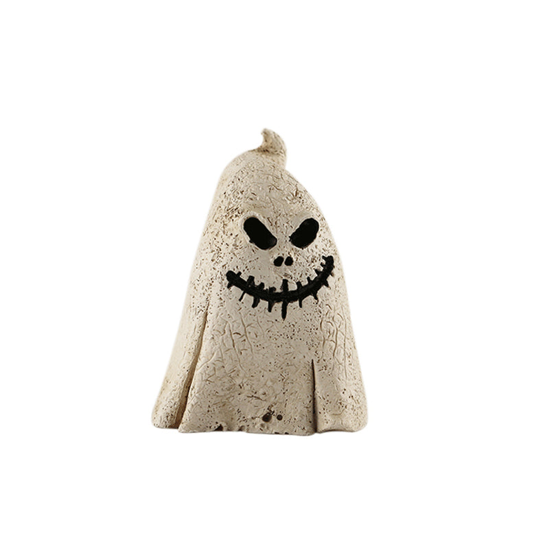 Halloweendekoration | Græskarhoved- eller spøgelsesfigurer