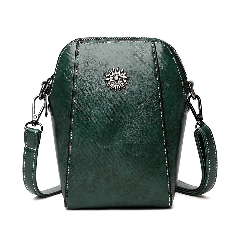 Mini Crossbody taske i blødt kunstlæder