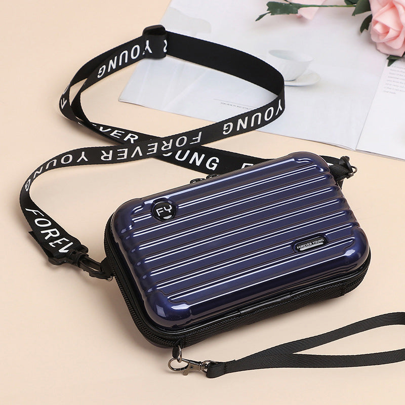 Minikuffert crossbody-taske