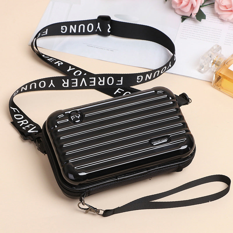 Minikuffert crossbody-taske