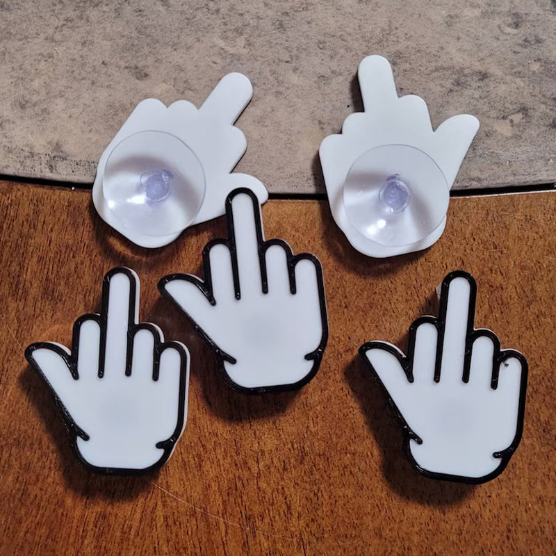 🖕🏻Mellemfinger med sugekop